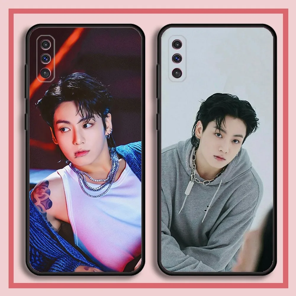 

Kpop J-Jungkook Phone Case For Samsung S23,23,22,30,21,10,9,Note20 Ultra,Lite,Ultra,5G,Plus,FE,Black Soft Case