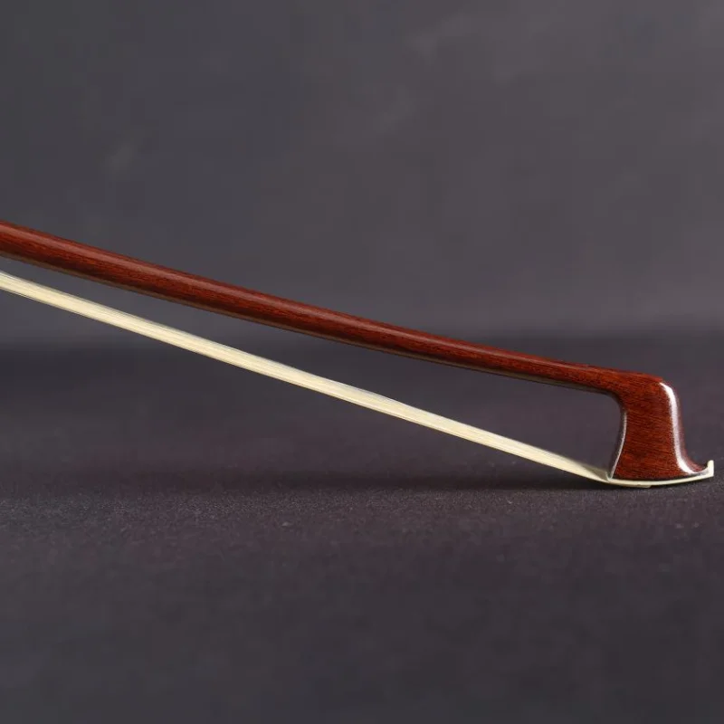 G151 Professional Handmade Brazil Wood Round Violin Bow 4/4  Performance Grade Scarce Wood