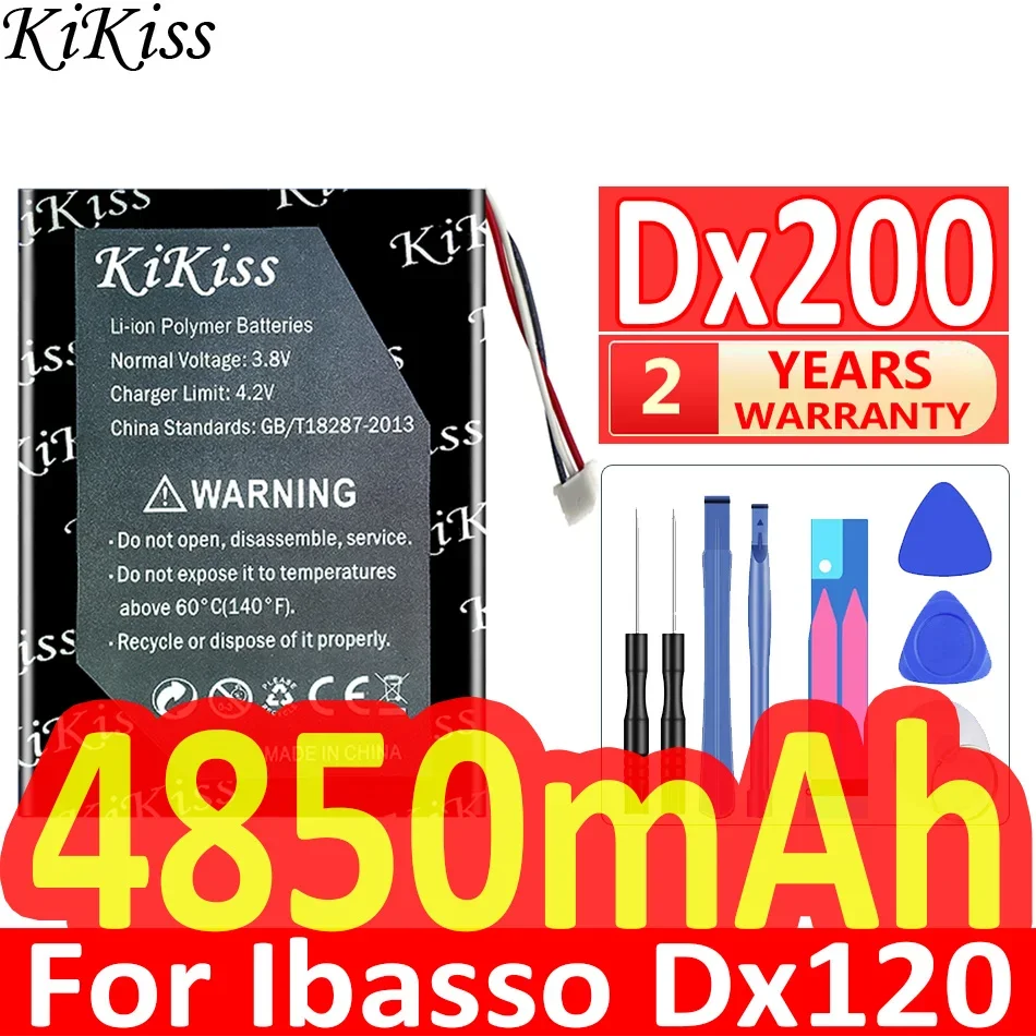 

4850mAh KiKiss Powerful Battery for Ibasso Dx200 Player Batteries