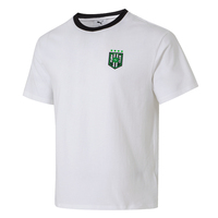 Puma Men's and Women's Clothing Behind the Green Ss Tee T-Shirt Breathable Casual Short Sleeve Running Fitness Half Sleeve 631722-02