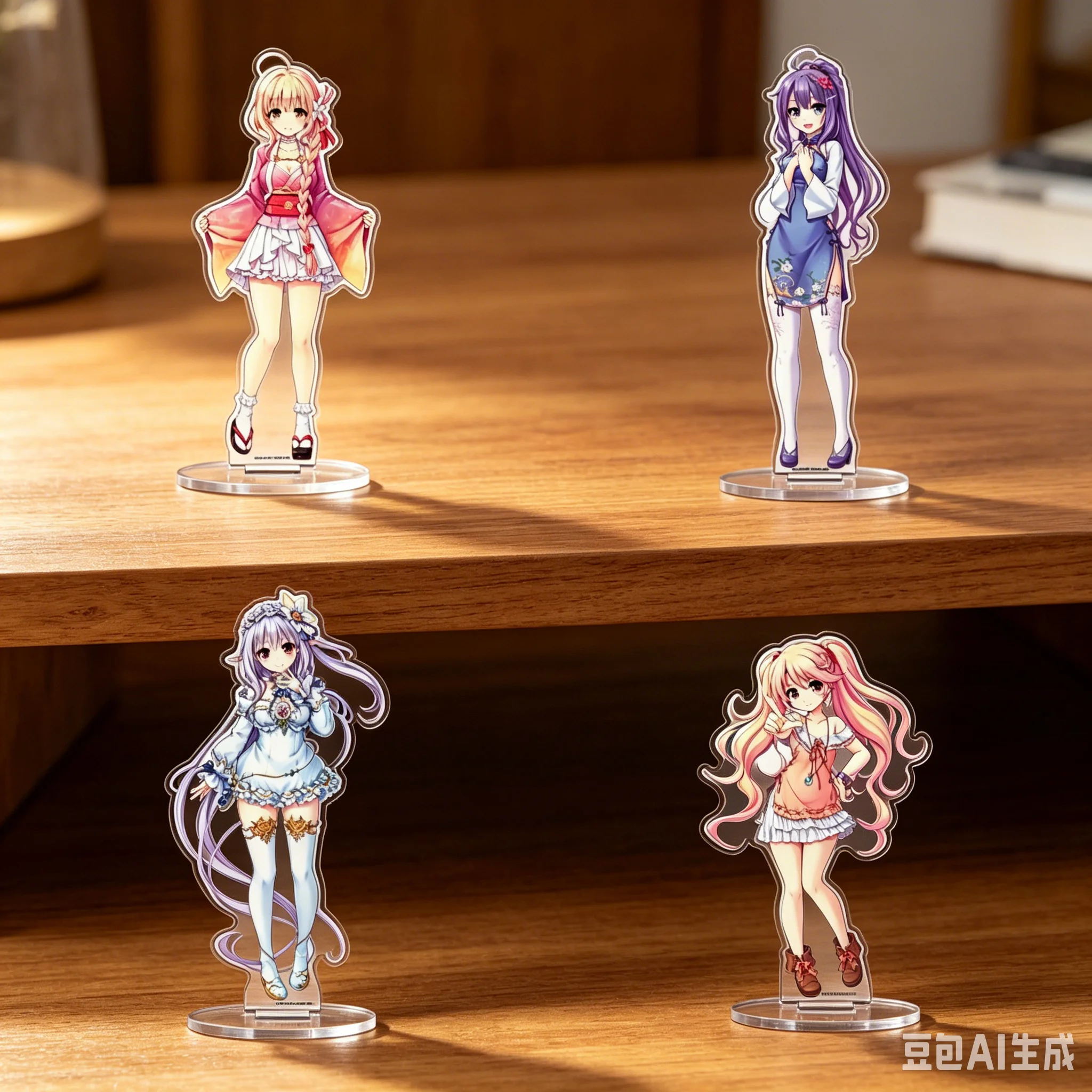 Clásico Anime Iris Mysteria de 15 cm! ~El Misterio de los Sueños de las Niñas~ Adorno Coleccionable, Regalo para Fans, Llavero, Soporte Acrílico, Modelo