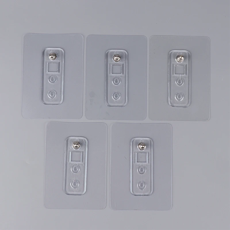 5Pcs New No-punch Screw Sticker Strong Non-marking Hanger Nail-free Hook Sticky Hook Load-bearing Screws No-punch Screw Stickers