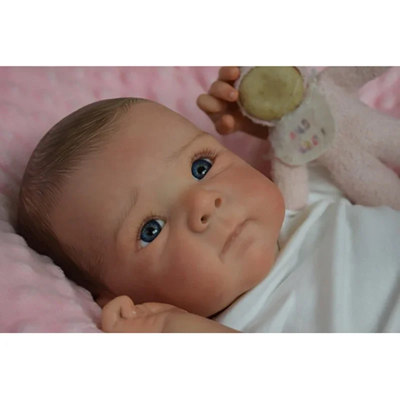 45cm Reborn Baby Doll Bettie Cuddly Body Real Looking Baby Dolls Lifelike 3D Skin Painting Multiple Layers with Visible Veins