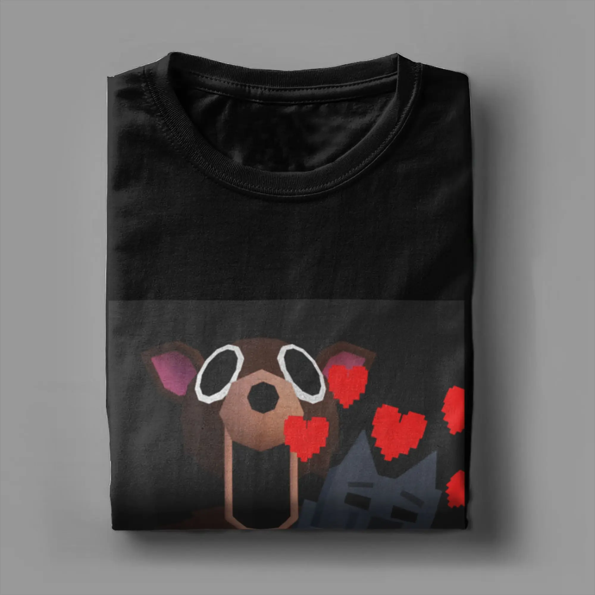 الرجال 99 ليلة الغزلان في الغابات تي شيرت بقاء لعبة ملابس قطنية رهيبة قصيرة الأكمام طاقم الرقبة تي شيرت هدية تي شيرت