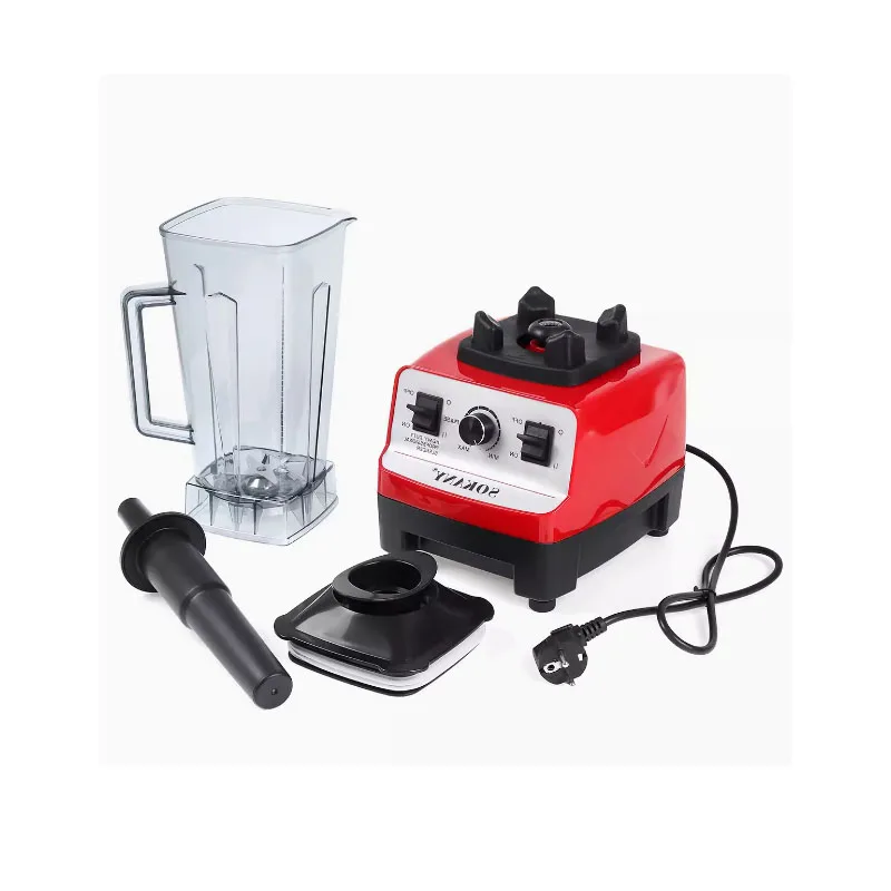 4500W heavy-duty commercial grade automatic blender, juicer, fruit food processing machine, smoothie, BPA free 2L can