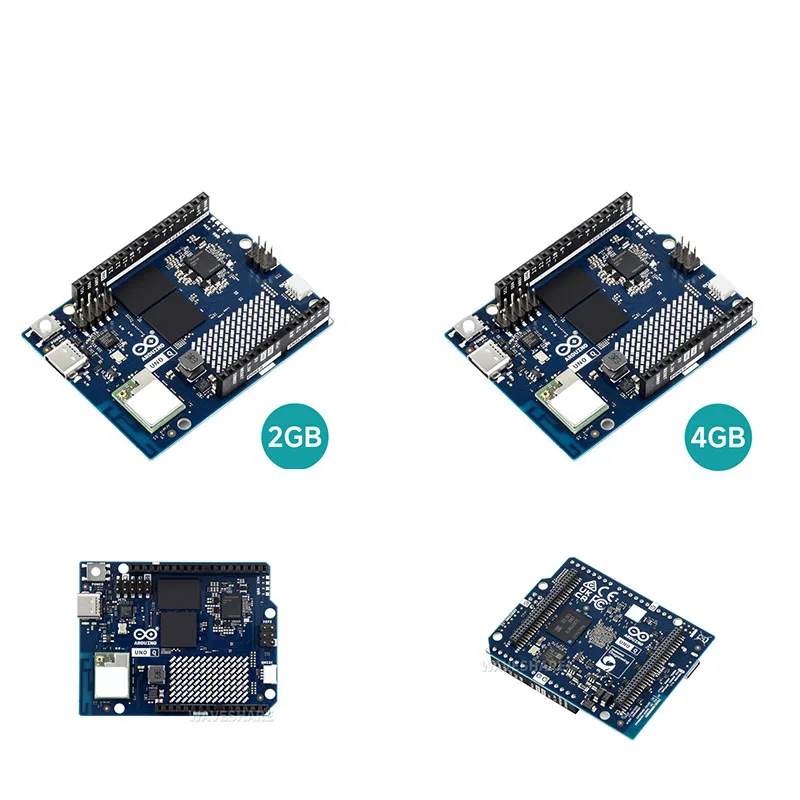 Arduino UNO Q SBC with Qualcomm QRB2210 & STM32U585 MCU Dual Architecture Linux Debian Edge AI WiFi BT 5.1