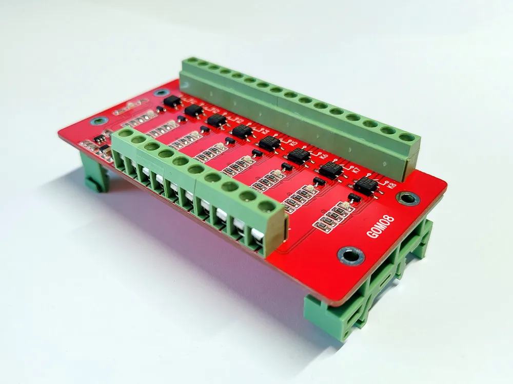 Modulo relè a stato solido 1 / 2 / 4/8/uscita contatto a secco/fotoaccoppiatore uscita isolata/conversione tensione di livello