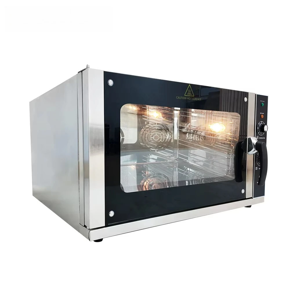 Commercial Electronic Counter Top Electric Industrial Convection Oven Commercial 4-Tray Hotel Restaurant Kitchen Equipment