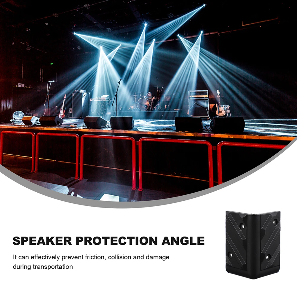 

12pcs Anti collision Corners Stage Speaker Guard Durable Plastic Thickened Material Wrap Cover Furniture Cabinet Protection