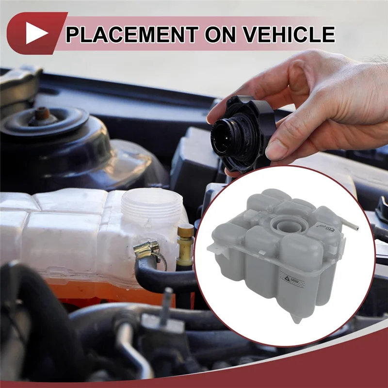 A40Z-Engine Coolant Expansion Tank Auxiliary Water Bottle 7P0121407B 7P0121407 For Porsche Cayenne   Touareg