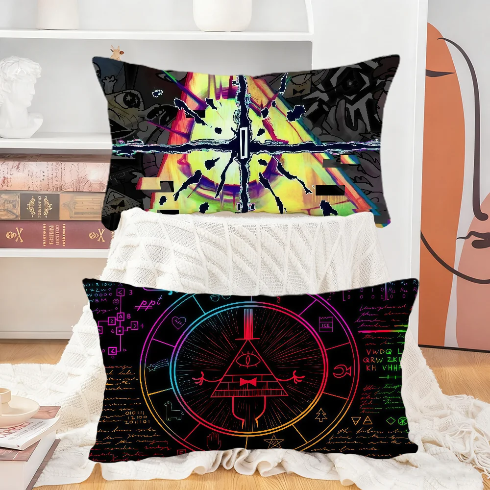 Anime B-Bill cushion cover Rectangle C-Cipher Pillow Cover Home Sofa Living Room Dorm Bedside Hogar Pillowcase Party Gift