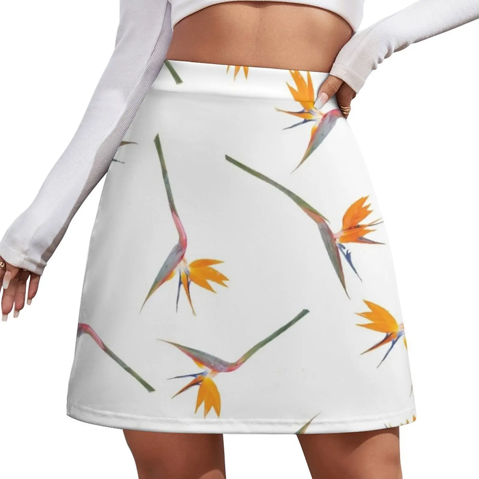 

Bird of Paradise Pattern Mini Skirt shorts Women's summer skirt summer dress for women 2026