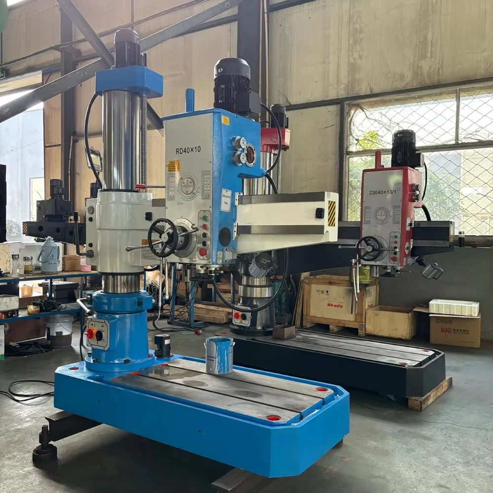 JIANHA High Efficiency Radial Drilling Machine 40mm Max Drilling Dia. Motor-Driven 380V/220V/110V Rocker Arm Design