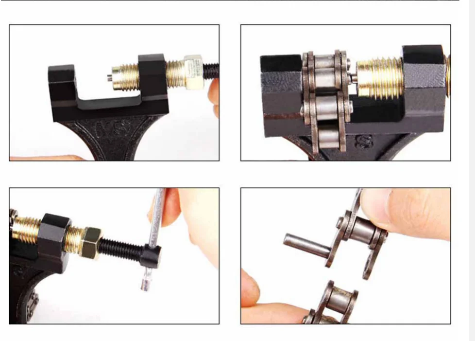 Distribuidor de motor de remoção de biela de interruptor de corrente de motocicleta, cortador de corrente para motocicleta Yankee n