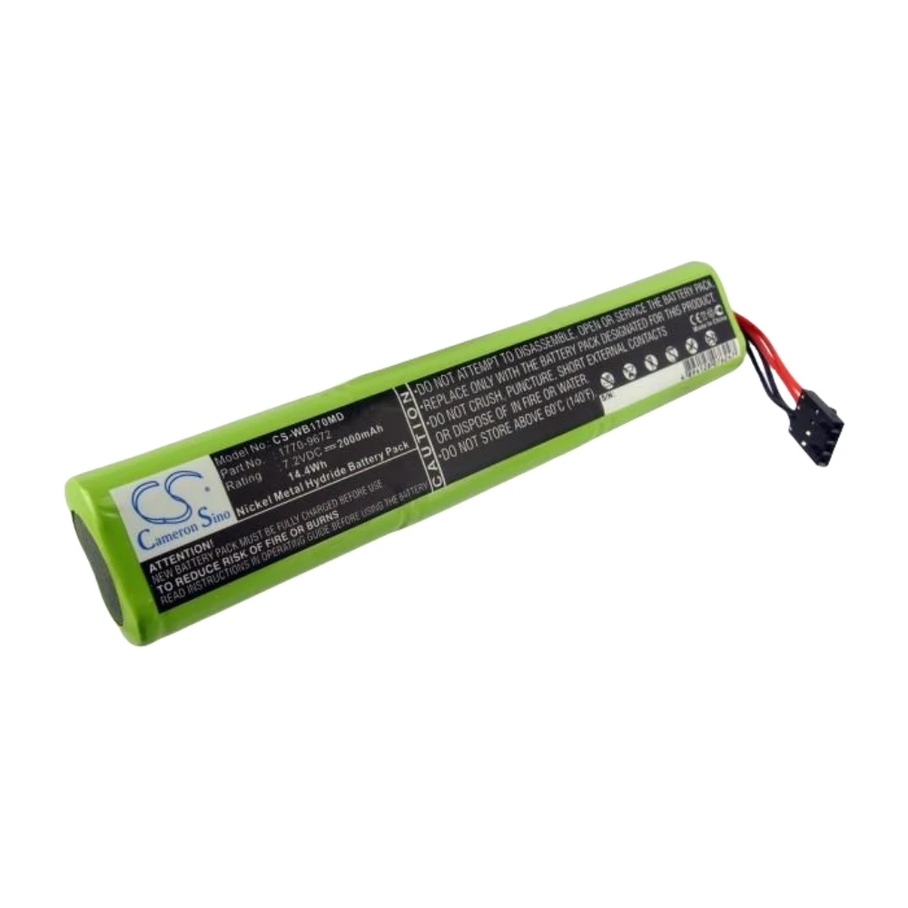 Ni-MH Medical Battery for Welch-Allyn,7.2v,2000mAh,Audio Path, Audiopath GSI 70, GSI 70