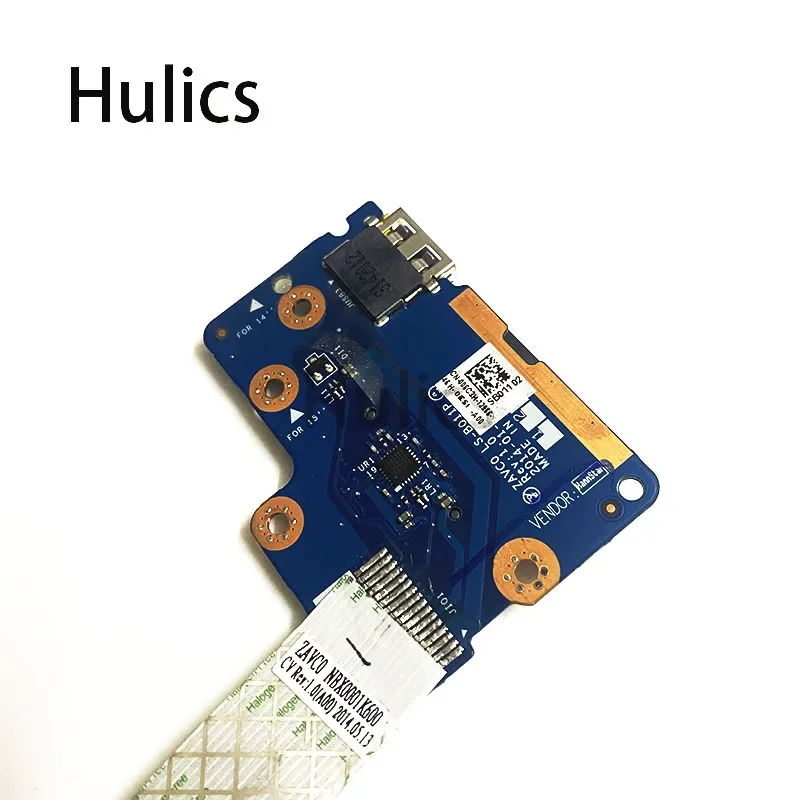 Hulics Used FOR Dell  Inspiron 15 5547 5548 5545 Card Reader USB Port Board W Cable LS-B011P ZAVC0 06C3H