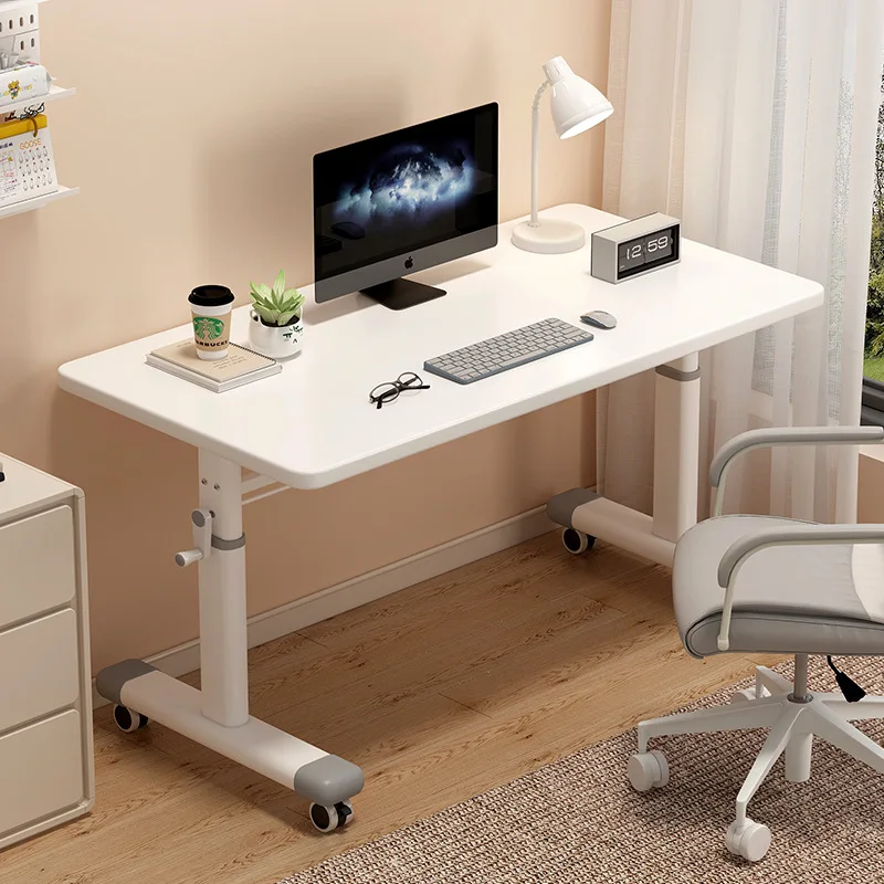 Lifting desk rental room computer desk workstation desk workbench home bedroom student study desks and chairs