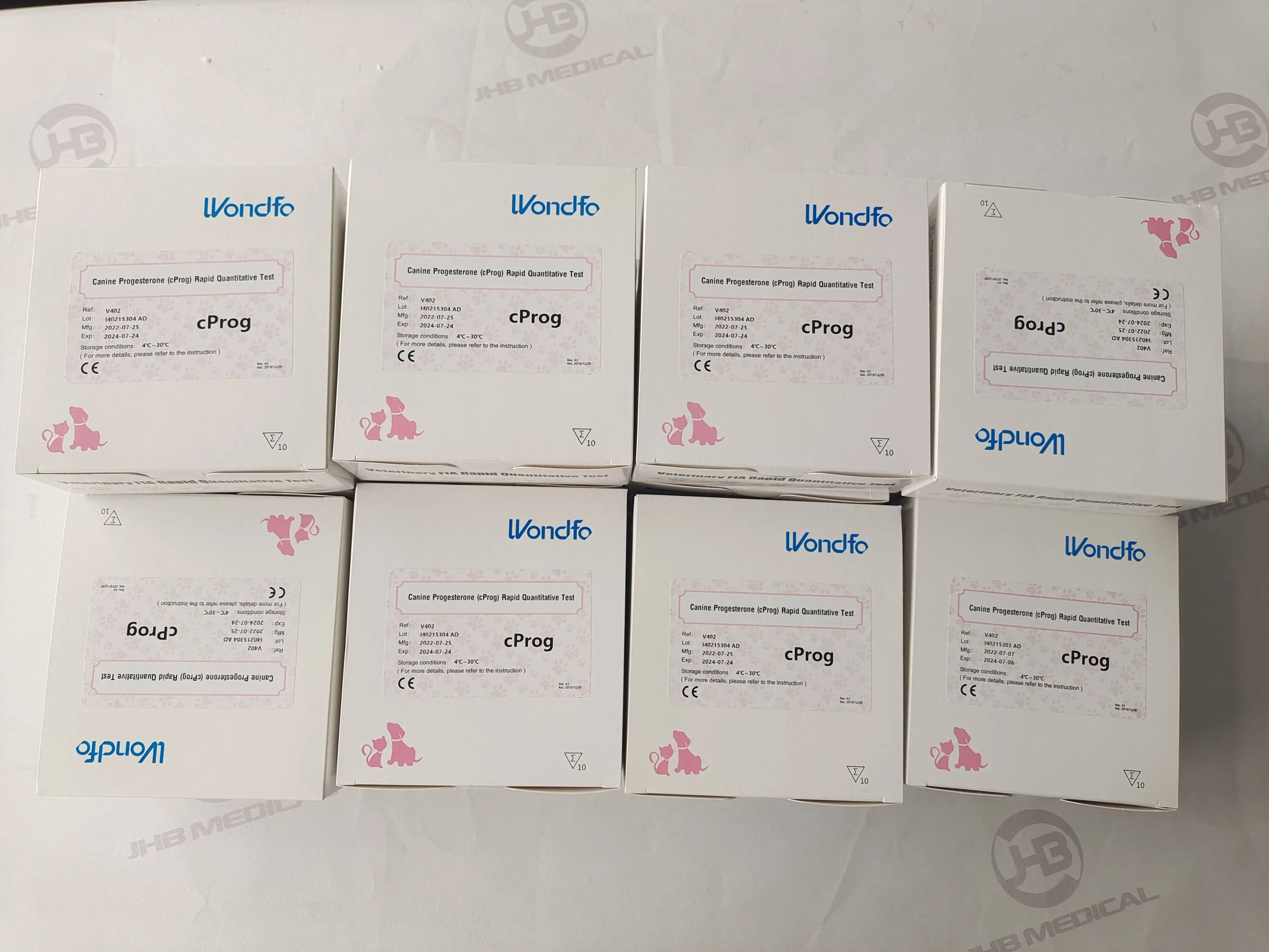 Wondfo canine progestrone machine finecare test kit reagent YG 102