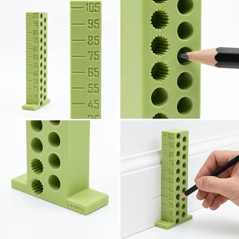 Jauge de marquage de hauteur (5-105 mm) – Localisateur multifonctionnel pour traçage de lignes, marqueur de hauteur, outils de marquage dédiés au travail du bois et au bricolage