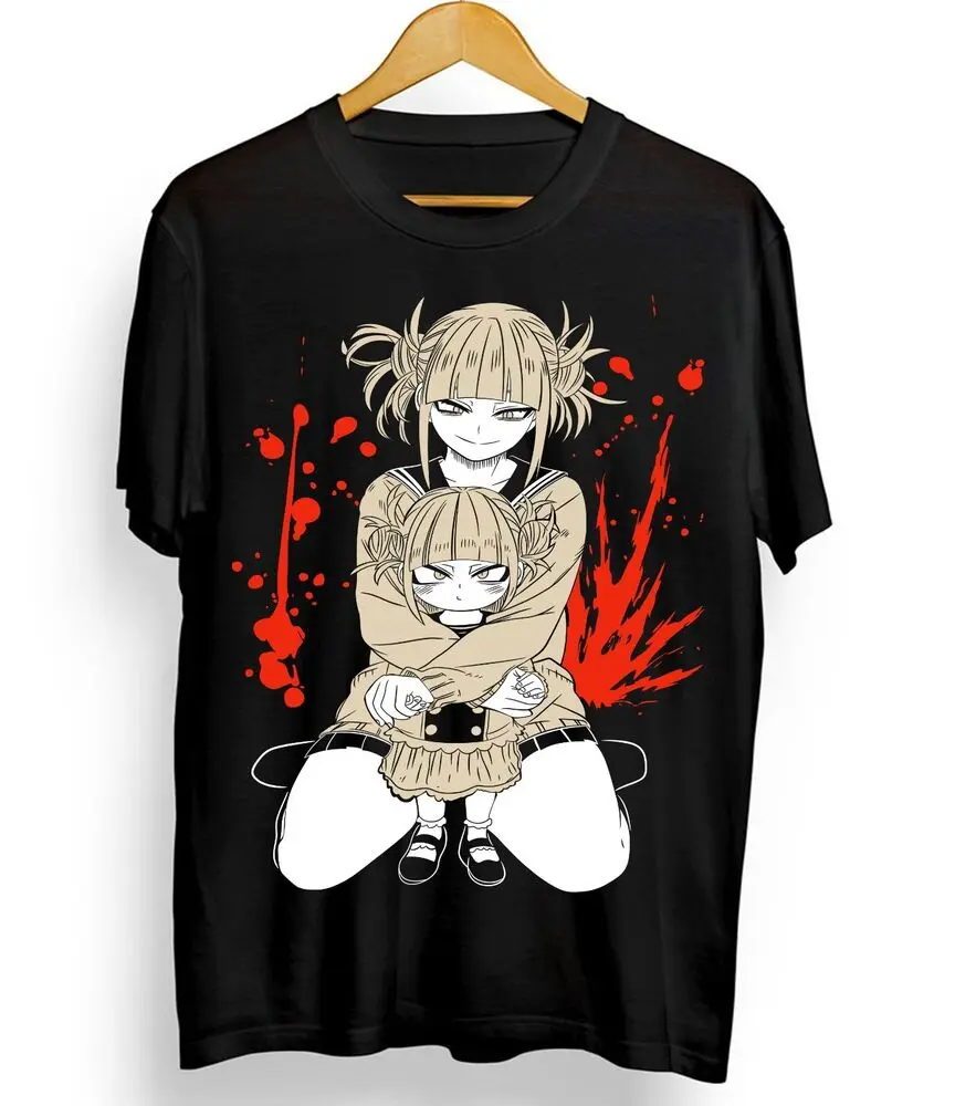 Himiko Toga T-Shirt Izuku Midoriya Boku Hero Girl Kawaii Shirt All Size