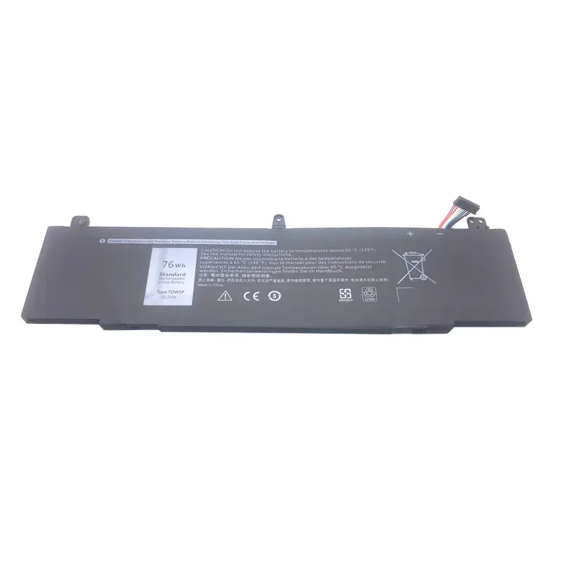 LMDTK New TDW5P Laptop Battery For DELL Alienware 13 R3 ALW13C-1738 2508 2718 2738 2838 JFWX7 04RRR3 0V9XD7 4RRR3 P81G P81G001