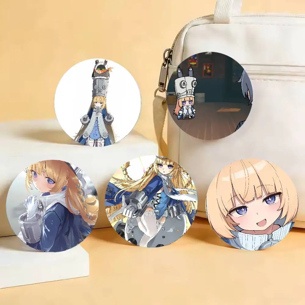 Fashion Zenless Zone Zero Game Kawaii Girl Norma Badges Button Round Creative Brooch Badge Bag Decor Accessories Collect Gifts