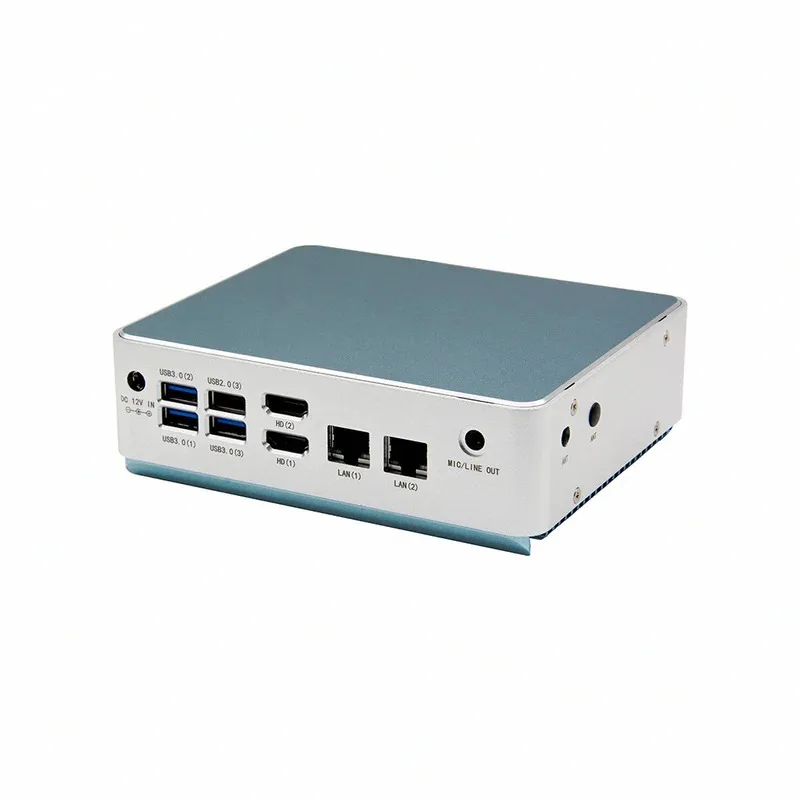 Senza ventola Piccolo Mini PC CPU Core I7 4500U I5 4200Y I3 4010Y DDR3L Ufficio MiniPC Computer Desktop Win10 Wifi Barebone Pc portatile