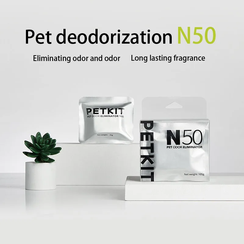 PetKit N50 Cat Litter Box Deodorant Cube Cat Automatic Litter Box Accessories Pet Cat Supplies Persistent Use Fresh Clear Odor