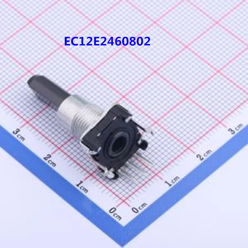 5pcs 100% Original EC12E2460802 Encoder Has No Positioning Number 24 Pulse Number Axis Length 30mm