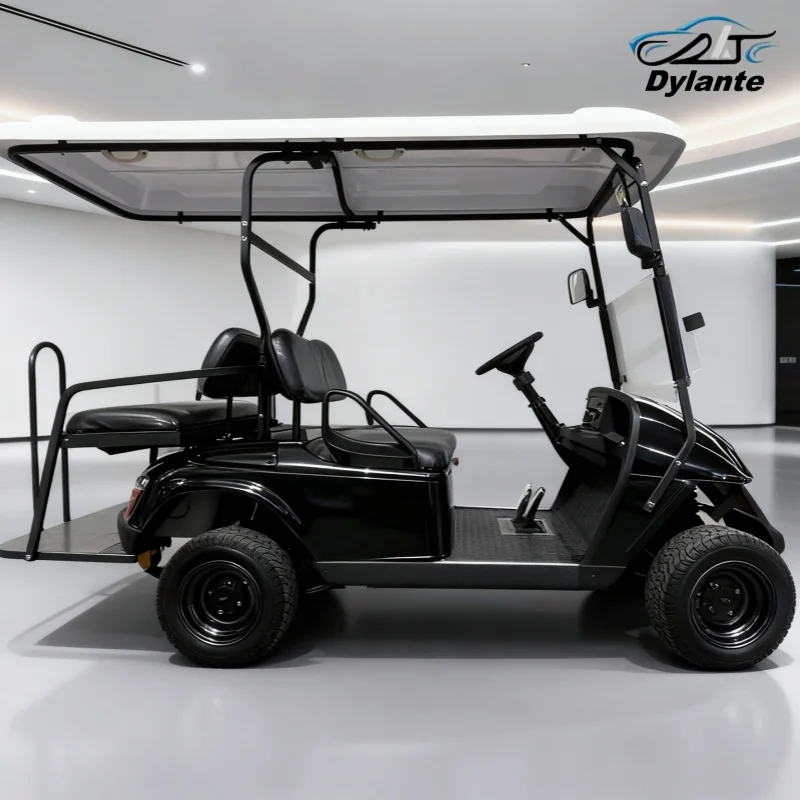 Hot Sale New 4-Seater Electric Golf Cart Street Legal 72V Lithium Battery Powered 4 6-Seater Options Available Golf Cart