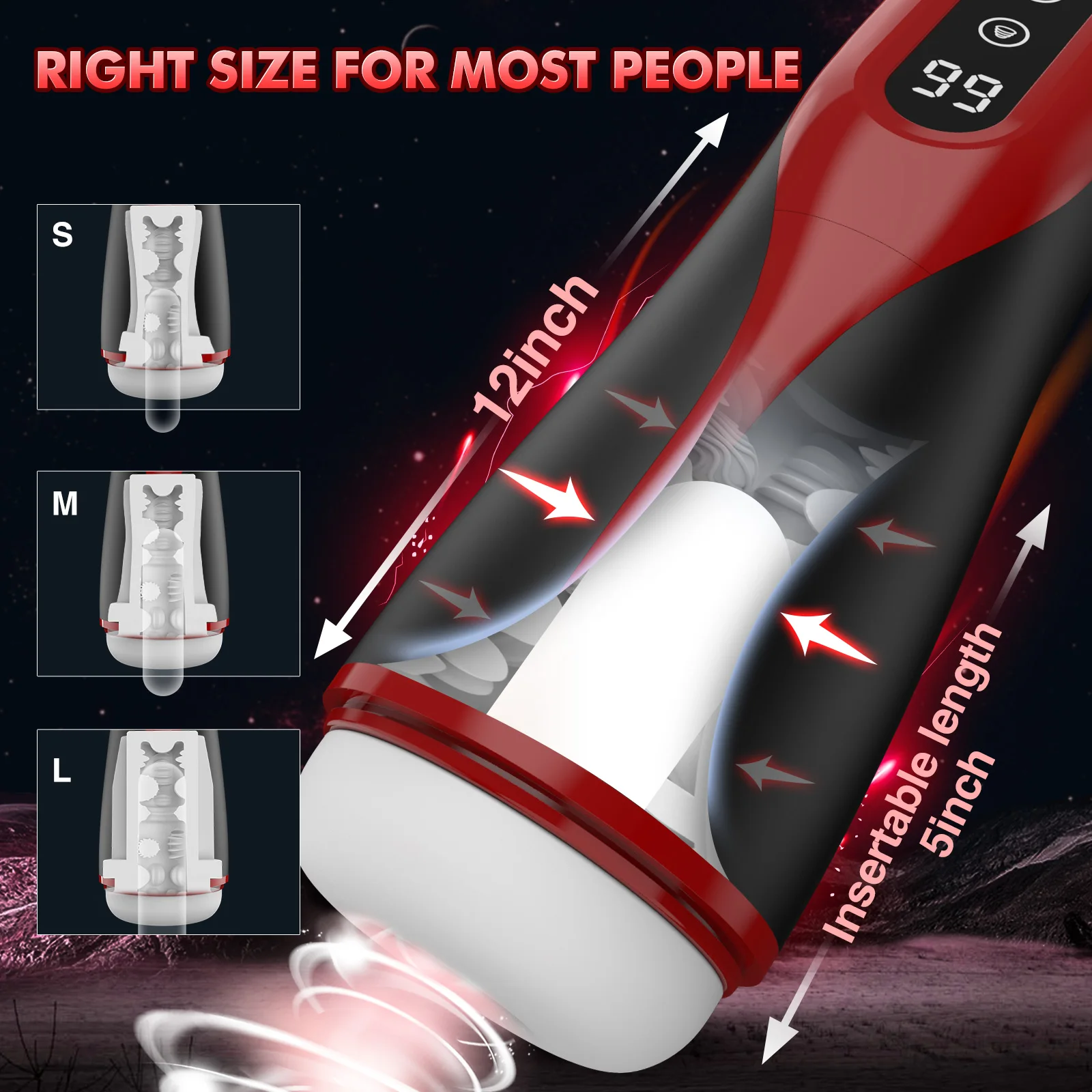 Sucking Airplane Cup Male Masturbator Masturbation Cup Men's Vibrate Sextoy Best-selling 18 Sex Toys Blowjob Multiple Modes Heat