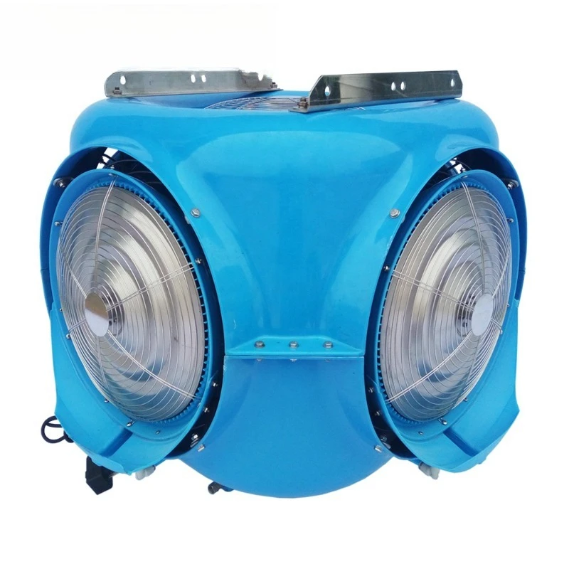 Wall-mounted water mist greenhouse cooling fan centrifugal humidifier, greenhouse atomizer