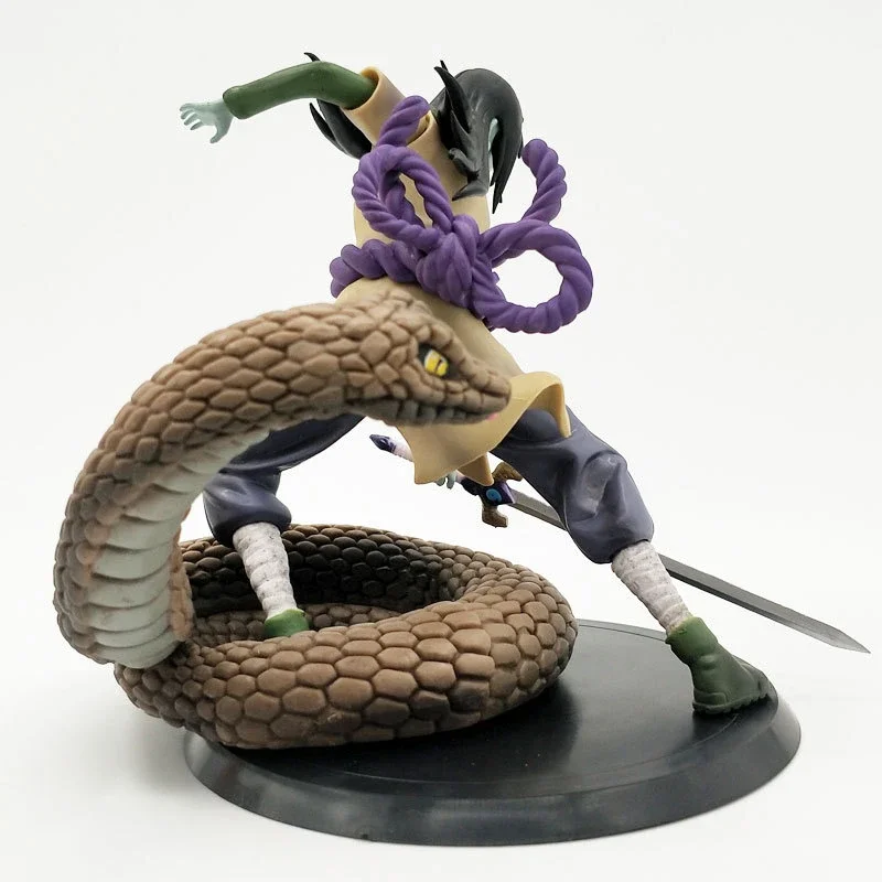 نموذج شخصية أنيمي PVC ، Orochimaru Fighting Hiruzen ، Jiraiya ، Tsunade ، Kakashi ، Sasuke ، لعبة هدية ، ناروتو