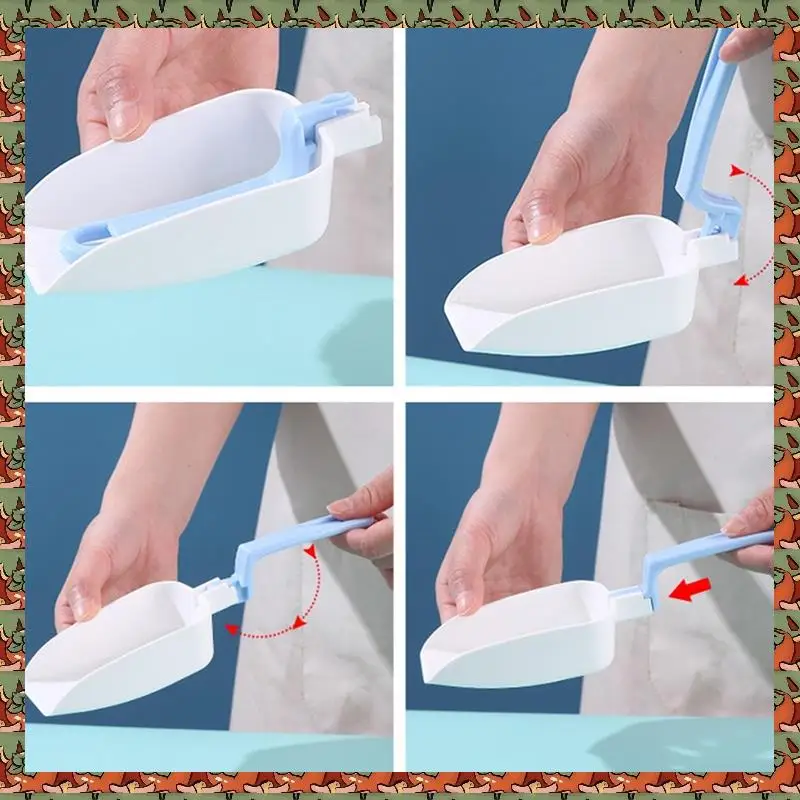

ABLQ Kitchen Utility Spoon Set, Adjustable Ice Shovel With Contoured Handle, A Good Helper In The Kitchen