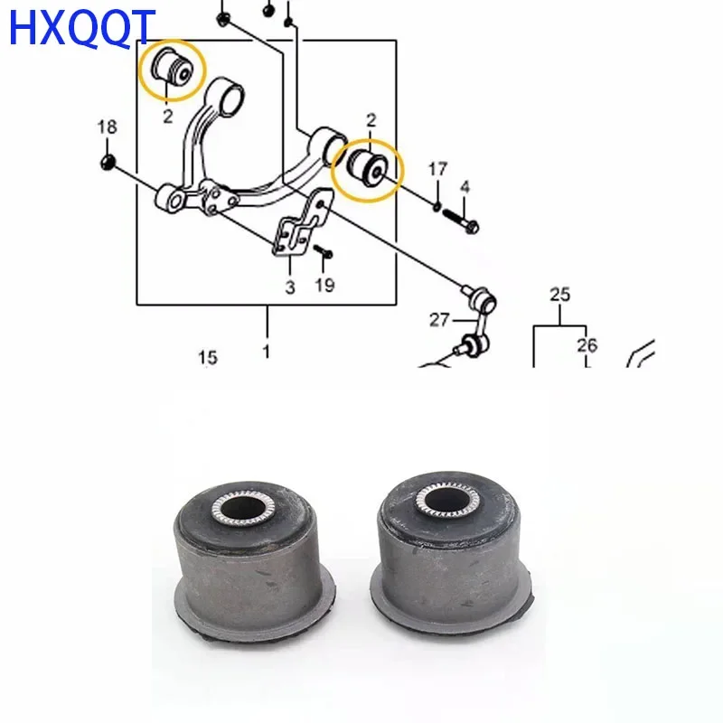 Front Upper Arm bushing For Ssangyong Rexton Kyron Stavic Acyton Oem Parts X 2P OEM 4441209000