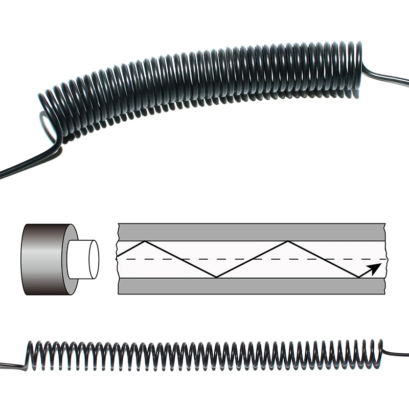 Cabeza de bola de Cable de fibra óptica de múltiples núcleos para buceo, carcasa de cámara Sea & sea Ys D3 D2 Inon S-2000 Z330, linterna