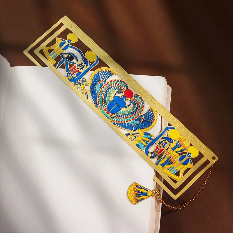 الفن المصري الإبداعي المعادن المرجعية الإشارات المرجعية الرائعة الجمالية القرطاسية القراءة الملحقات كتاب عاشق الهدايا اللوازم المدرسية