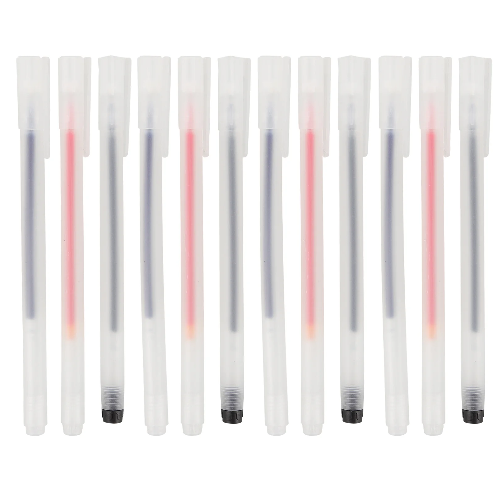 

30 Pcs 05mm Gel Pen Smooth Writing Pens Fine Tip Portable Multi-function Needle Refill; Office