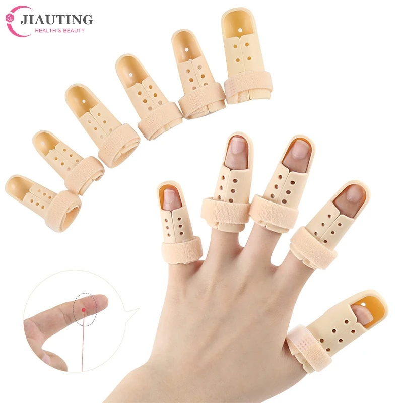 4/5/6Pc Finger Splint Brace Adjustable Finger Support Protector For Finger Arthritis Joint Finger Injury Brace Pain Relief Brace