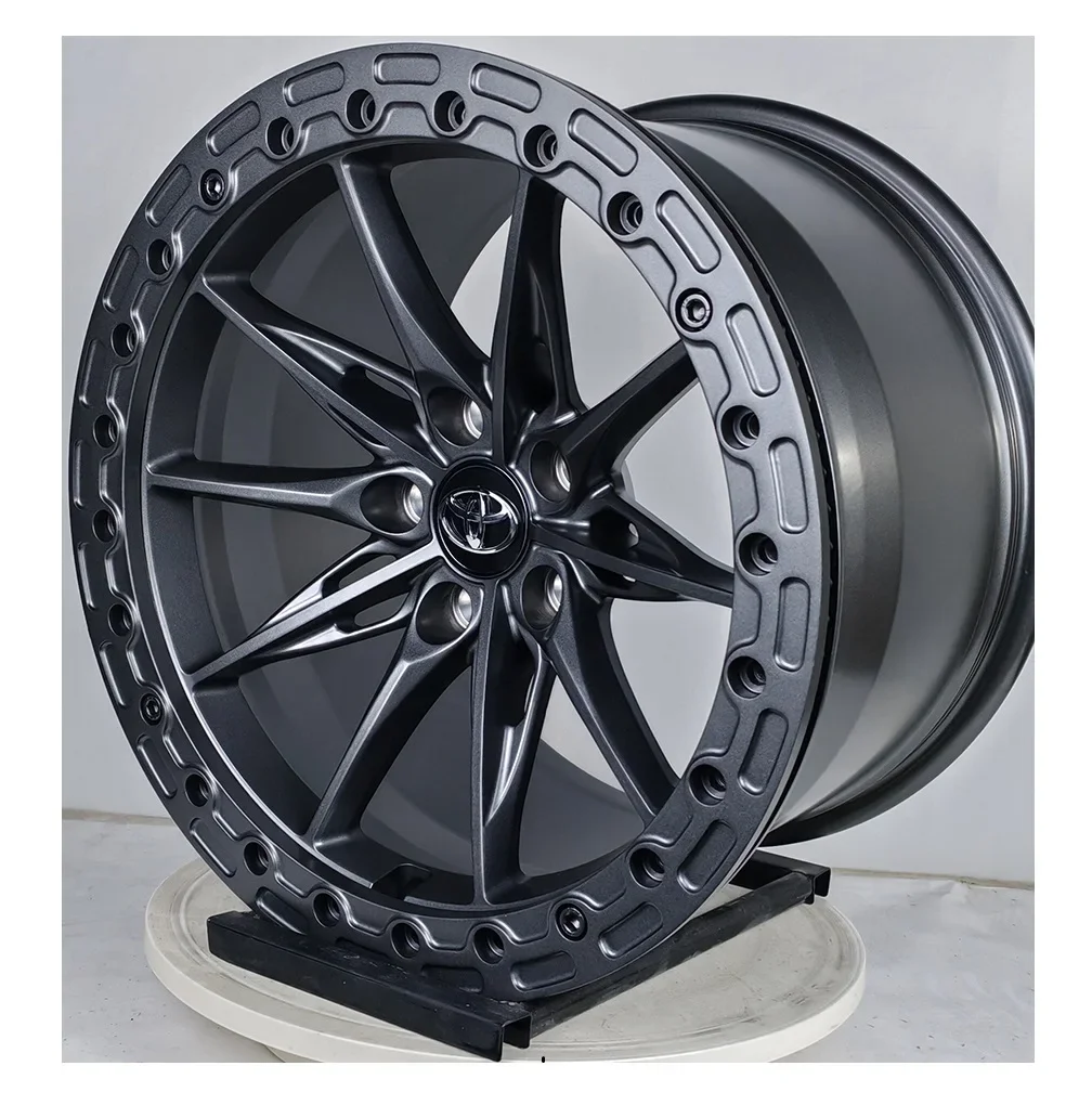 

17X 10.5 ET38 Matte Bronze Concave Bead Lock Forged Wheel For GR Ultra Aluminum Rim PCD 5X112 CB 66.5