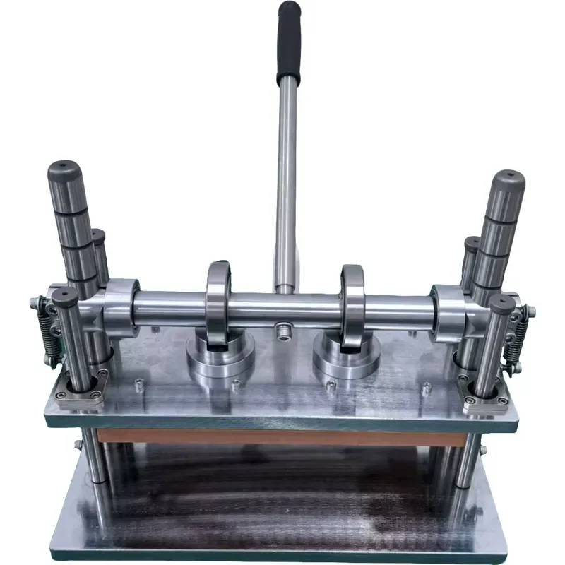 2026 New, High Quality, Semi-Automatic Stainless Steel Desktop Screw Capping Press Machine with Manual Operation and