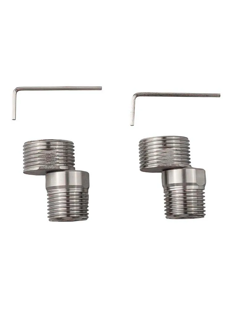 Home Improvement 360 Degree Adjustable Adapter Angled Curved Base 360° Rotatable Easy To Install Flexible Positioning