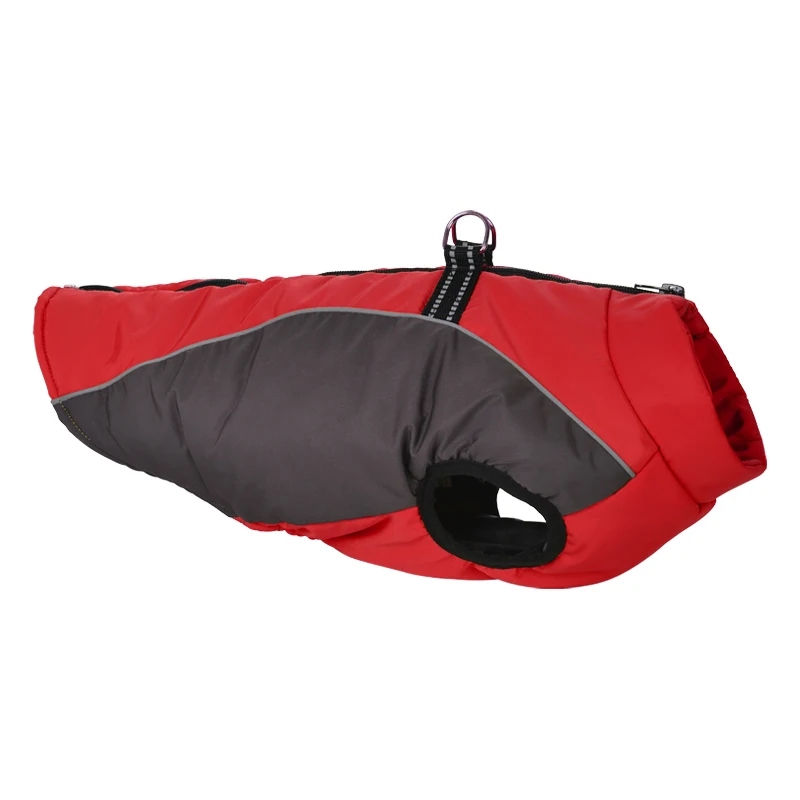 Winter Dog Clothes For Small Dogs Cats Waterproof Pet Warm Reflective Vest Jackets With D-ring Chihuahua French Bulldog Coats