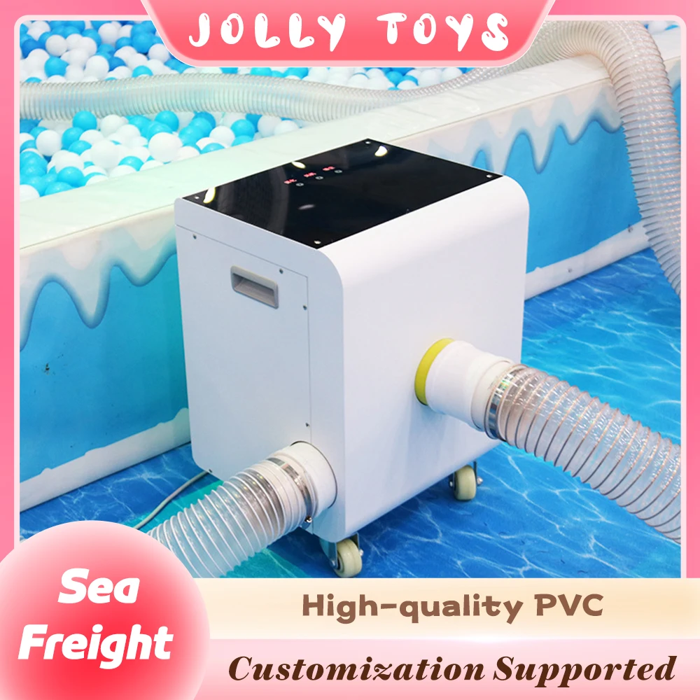 Commercial Ball Pit Cleaning Machine, Mobile Ocean Ball Washer & Sanitizer for Kids Play Area for Indoor Playground Ball Pool