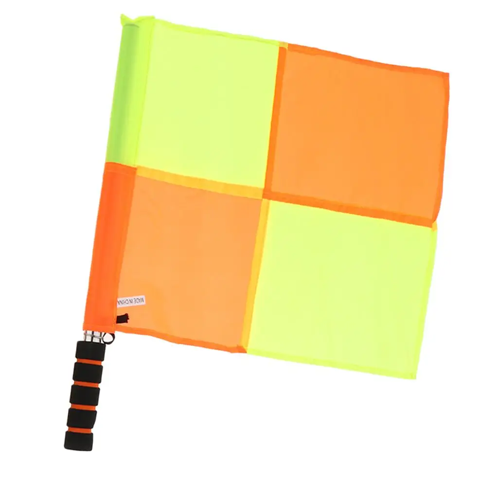 

Sports Game. Flags for Linesman. Flags for Soccer Referee with