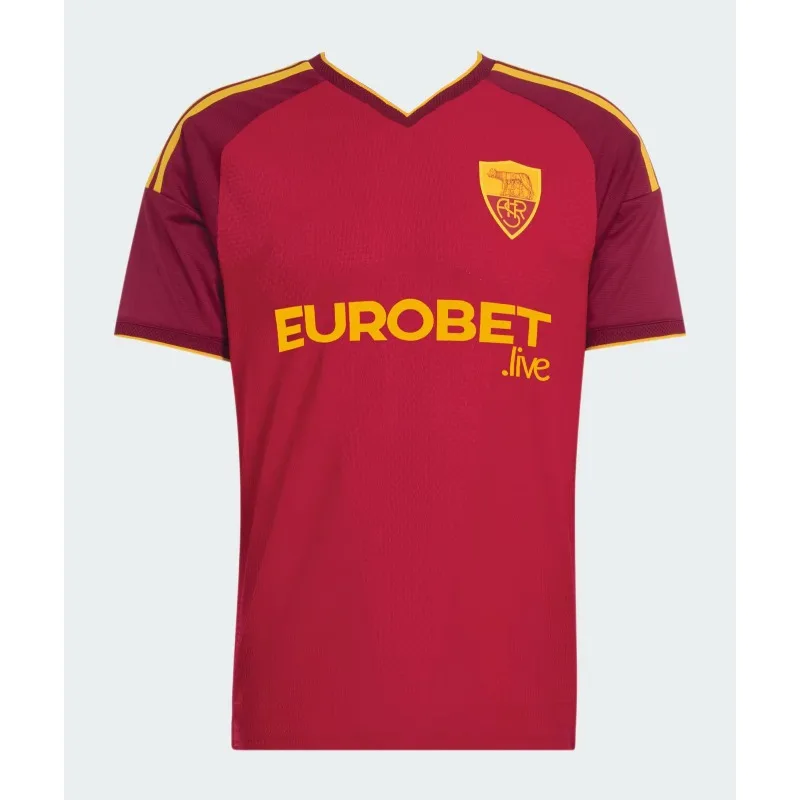 Hot Men's Women's Roma Oversized Football Jersey Short Sleeve Y2K Streetwear Performance Soccer T-Shirt Fan Casual Sports Tee