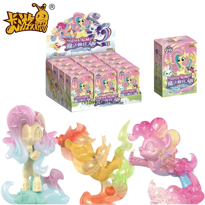 

KAYO Official Genuine My Little Pony Card Rubber Doll Pinkie Pie Anime Collection Cards Anime Peripheral Toys Flash Card Gifts