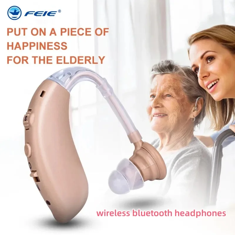 

USB Rechargeable Hearing Aids Mini Ear Hearing Amplifier Adjustable Tone Hearing Aid Sound Amplifier Hearing Device for Elderly