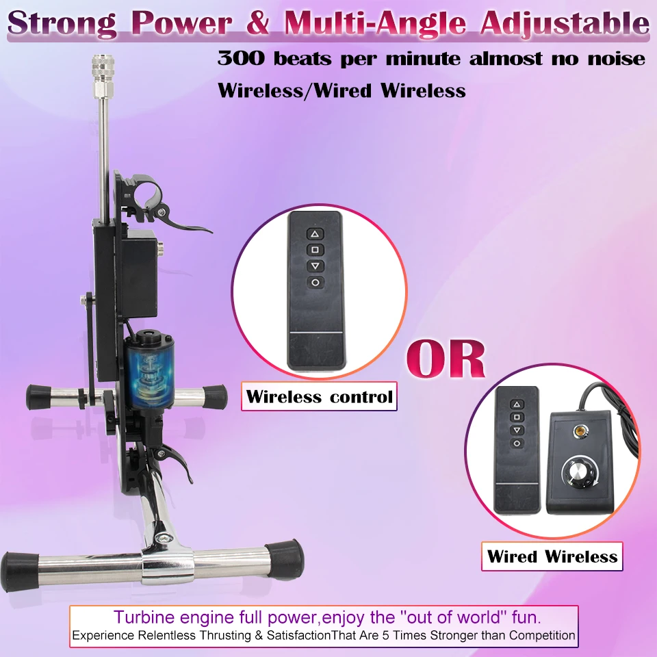 DTSUDU 80W New Sex Machine Adjustable 3-9CM Stroke with Remote Control Love Macine for Women Men Masturbation Sex Product view 4