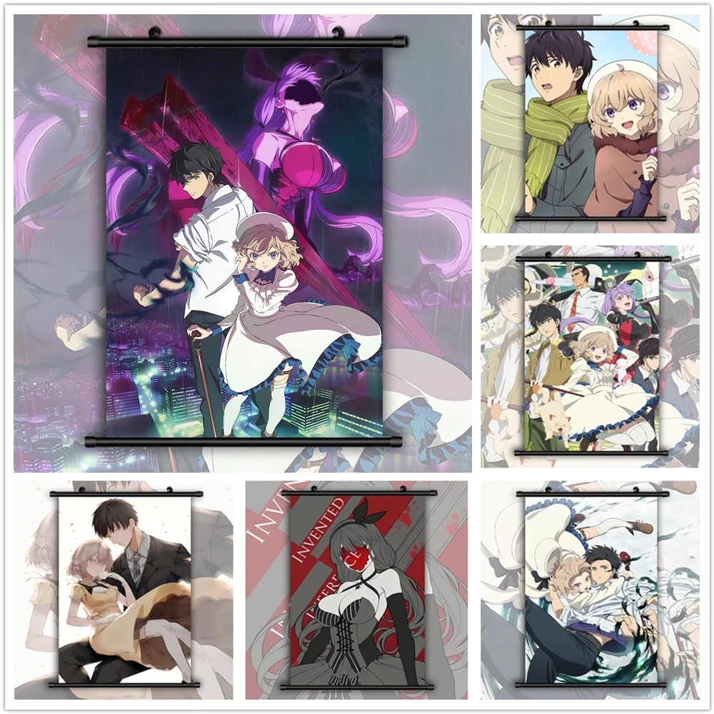 WTQ Invented Inference Kyokou Suiri Iwanaga Kotoko Canvas Painting Retro Anime Posters Wall Decor Wall Art Picture Home Decor